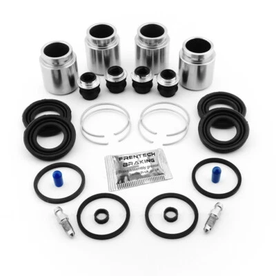For Toyota MR2 MK2 SW20 (1989-2000) 2x Front Brake Caliper Repair Kits & Pistons - Image 1 of 4