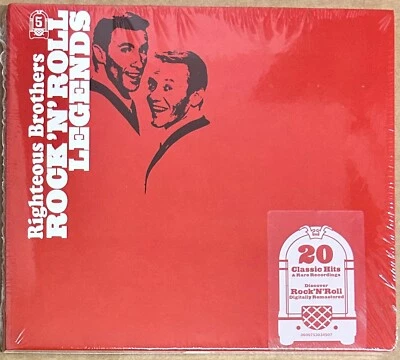 The Righteous Brothers – Rock 'N' Roll Legends - 20 track - CD - New & Sealed - Image 1 of 2
