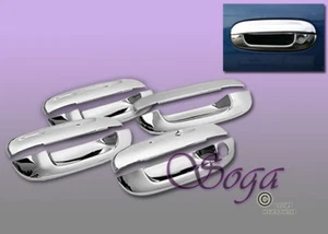 FOR 2002-2009 CHEVY TRAILBLAZER GMC ENVOY CHROME DOOR HANDLE COVER COVERS 2003 - Picture 1 of 1