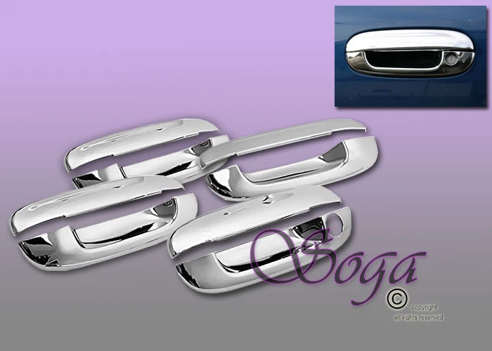 PARA CHEVY TRAILBLAZER GMC ENVIY 2002-2009 CUBIERTAS DE MANIJA DE PUERTA CROMADAS 2003 Foto 1 de 1