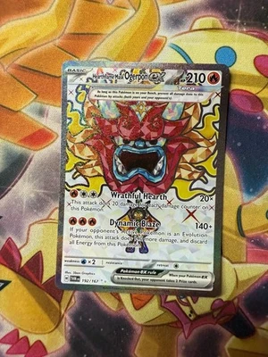 Hearthflame Mask Ogerpon ex 192/167 Full Art Twilight Masquerade Pokémon Card NM - Image 1 of 2