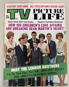 TV Picture Life Magazine February 1968 Monkees Sally Field Star Trek Dean Martin - Picture 1 of 7