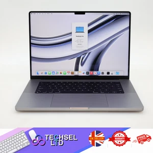 Apple MacBook Pro 16" 2021 M1 PRO 10C CPU 16C GPU 1TB SSD 32GB RAM A2485 1Y W - Picture 1 of 16