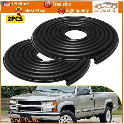 Для 1988-2000 Chevrole GMC C/K 1500 2500 3500 уплотнения уплотнительной полоски двери, пара - Изображение 1 из 4