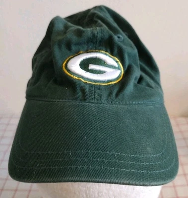 Gorra de fútbol Green Bay Packers verde infantil ajustable bordada Reebok Foto 1 de 4