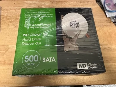 Western Digital Caviar Green 500GB Internal Desktop Hard Drive 16MB (WD5000AACS) - Image 1 of 2