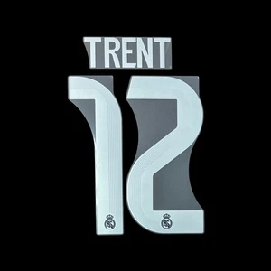 Official TRENT #12 Real Madrid CF Away 2025-26 PRINT - Picture 1 of 6