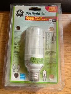 GE Energy Smart POST LIGHT 11W (40W Equiv) 520 Lumens Outdoor - Picture 1 of 2