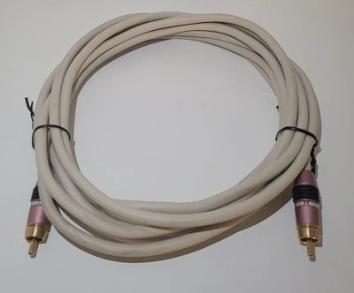 Monster Cable MonsterBass 300 Subwoofer Cable 13ft 4M Subwoofer Interconnect - Image 1 of 4