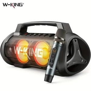W-KING 70W RMS Bluetooth Portable Speaker Speaker Wireless Loud IPX6 Waterproof - Picture 1 of 12