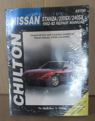 CHILTON 52750 NISSAN 1982-1992 STANZA 200SX/240SX REPAIR MANUAL - Image 1 of 4