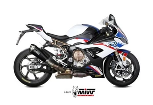 TERMINALE DI SCARICO MIVV DELTA RACE CARBONIO BMW S 1000 RR 2023 2024 2025 - Foto 1 di 3