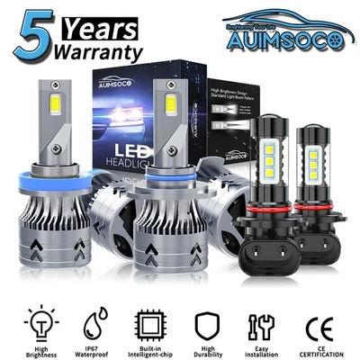 6x Bombillas LED Super Brillantes Blanco Frío Para Ram 5500 2011-2018 160000LM Foto 1 de 4