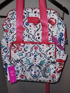 Vera Bradley ReActive Cooler Backpack In Sea Life - Picture 1 of 2