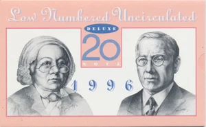 Australia: 1996 $20 "DELUXE" Low Number NPA Folder. SCARCE Cat $120 - Bild 1 von 2