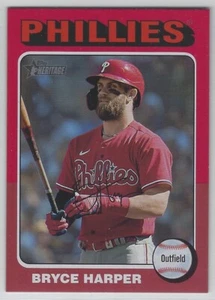 2024 Topps Heritage Red Border Parallel ~ Complete Your Set ~ You Pick - Bild 1 von 73