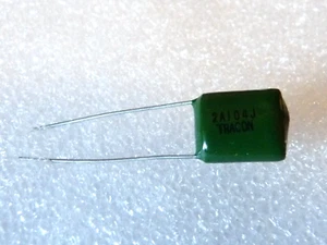 5x Xicon PF Condensateur Film Polyester 100nF 0.1µF 100V 5% Radial 7.5mm - Bild 1 von 4