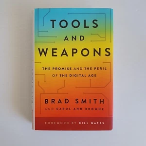 Tools and Weapons: The Promise and the Peril of the Digital Age Brad Smith AI - Picture 1 of 18