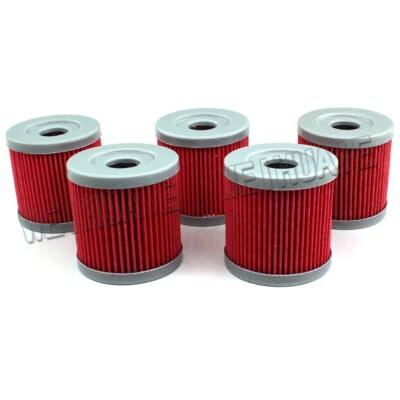 5pcs Oil Filter For Suzuki DRZ400 DRZ400E DRZ400S DRZ 400SM Kawasaki KLX400 - Image 1 of 4