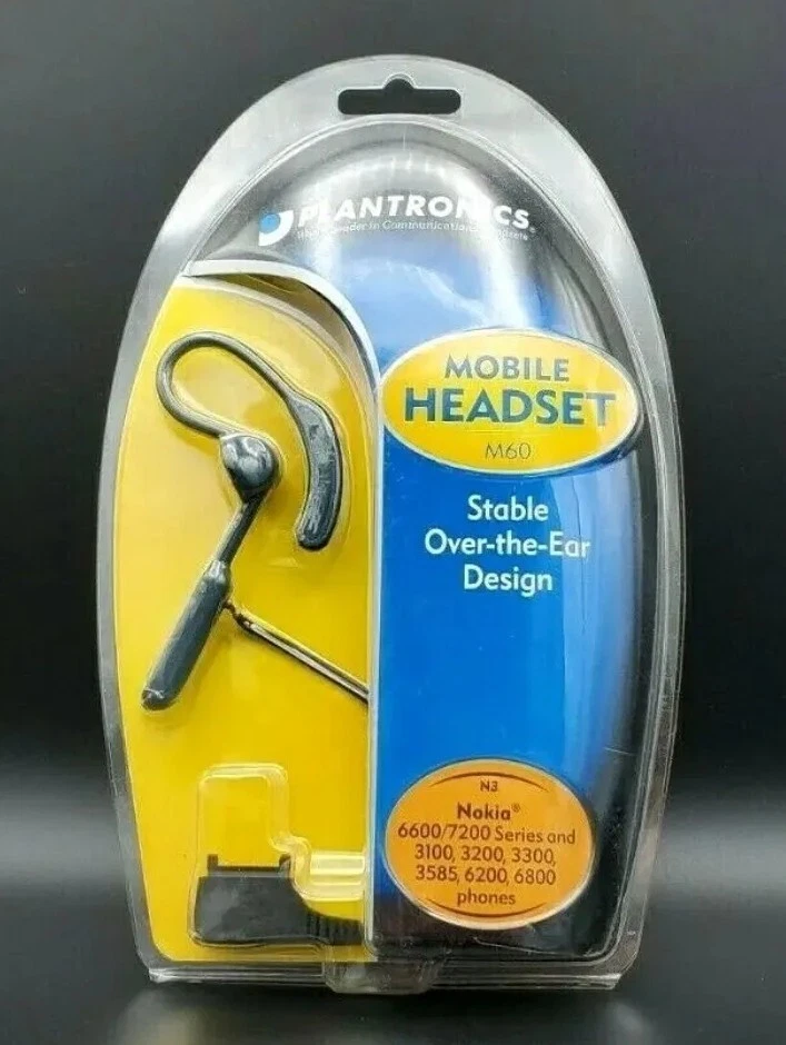 Plantronics M60 Mobile Headset 3.5 mm for NOKIA - Image 1 of 4