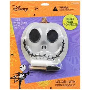 Disney Pesadilla antes de Navidad Jack Push-In Halloween Calabaza Decoración Kit - Imagen 1 de 4