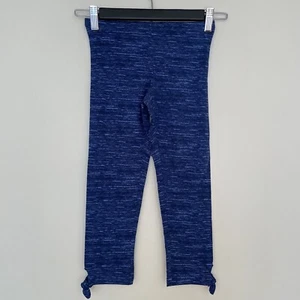 Old Navy Girl's Blue Active Wear Capri Leggings Pants Girl Size M 8 NWT - Picture 1 of 7