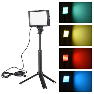 2 Packs 15W  Video Light Set Desktop Photography Fill Light Bi-Color D2G8 - Picture 1 of 9