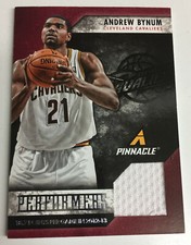 ANDREW BYNUM 2013-14 PANINI PINNACLE JERSEY RELIC LOS ANGELES LAKERS CAVALIERS