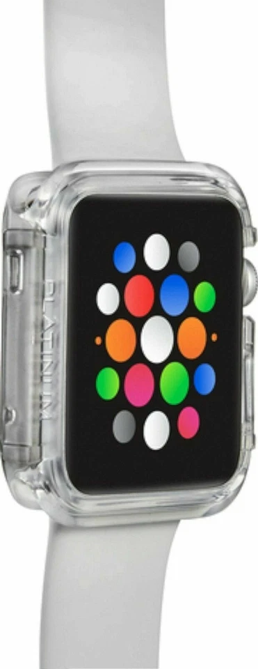 Platinum Protective Bumper Case Space Grey for Apple Watch 42mm D30