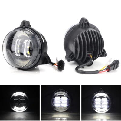 2x LED Headlights Low Beam with DRL Lamp For Can-Am Outlander 500 650 800R 12-22 - Image 1 of 4