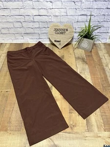 Pantalone Lululemon City elegante 5 tasche vita alta gamba larga arrosto marrone taglia 33 - Foto 1 di 13