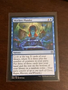 Magic the Gathering Zendikar Rising Skyclave Plunder - Picture 1 of 2