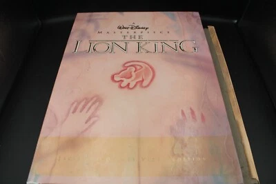 Disney The Lion King Masterpiece Exclusive Deluxe Video Edition VHS SEE DESC!!! - Image 1 of 4