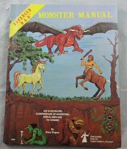 Advanced Dungeons & Dragons AD&D Monster Manual (1979) TSR2009 AD&D - Bild 1 von 3