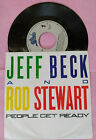 7" Jeff Beck And Rod Stewart ?? People Get Ready - Portugal Press (Vg+/Vg+)