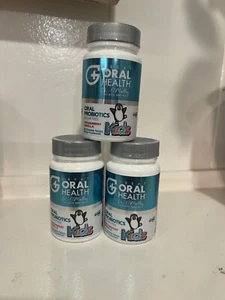 Kaubare orale Probiotika gegen Mundgeruch, Gingivitis & Zahnfleischerkrankungen, Erdbeere 3x - Bild 1 von 3