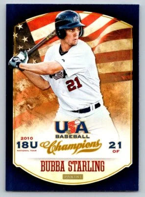 2013 Panini USA Baseball Champions #100 Bubba Starling - Image 1 of 2
