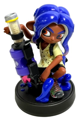 Splatoon Collection Blue Octoling Nintendo Amiibo Suelto Foto 1 de 3