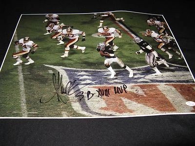 Marcus Allen Oakland Raiders Signed 16x20 Photo JSA - Image 1 of 2