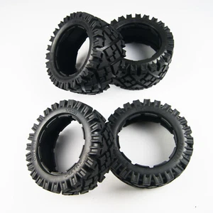 Front Rear All Terrain Tires for Hpi Rovan Kingmotor Baja 5b 170mm 60 80 Buggy - Picture 1 of 1
