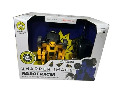 New Sharper Image Robot Racer Remote Control R/C Wireless Transforms  - Image 1 of 4