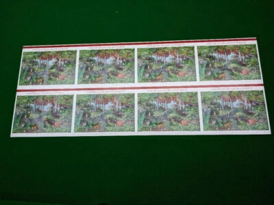 US Scott 3899, 2005 Uncut Press Sheet, Northeast Deciduous Forest, - Image 1 of 2