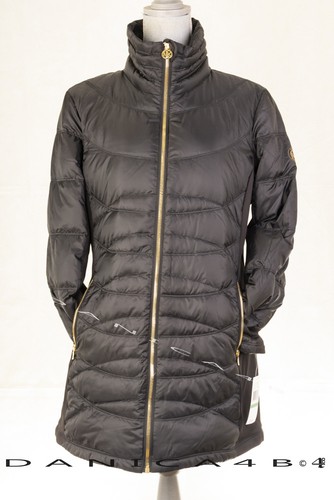 Cappotto piumino misto trapuntato donna Michael Kors grande nero