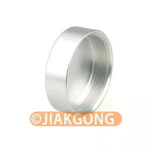 10pcs/Lot Silver Metal Screw-in C mount Rear Lens Cover Cap - Foto 1 di 1