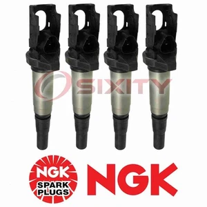 For Mini Cooper NGK 4 pc Ignition Coils 1.6L L4 2007-2015 n3 - Picture 1 of 4