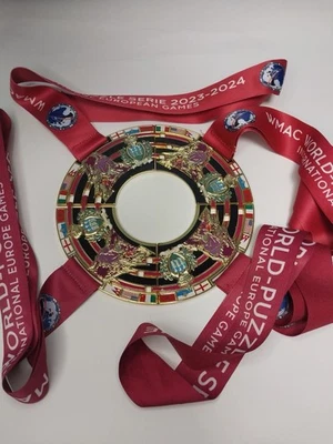 WMAC 2023-2024 Kickboxing European Championship Bronze Puzzle Medal - Image 1 of 3