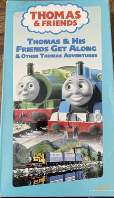 Thomas And Friends Thomas And His Friends Get Along VHS - Image 1 of 4