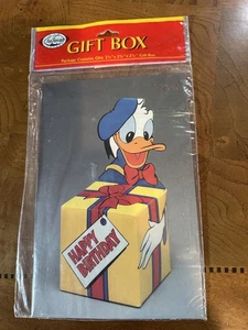 Vintage San Francisco Box Co. Donald Duck Geschenkbox - Mickey Mouse Kissenbox - Bild 1 von 2