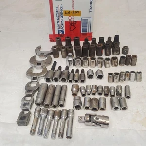 Assorted Mixed Socket Tool Lot Deep, Hex, Star, Wrench Heads LOT-600 - Picture 1 of 10