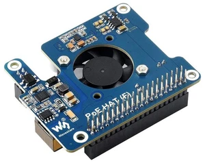Poe Chapeau Avec Refroidissement Ventilateur pour Raspberry Pi 5 - 26399 - Afbeelding 1 van 5